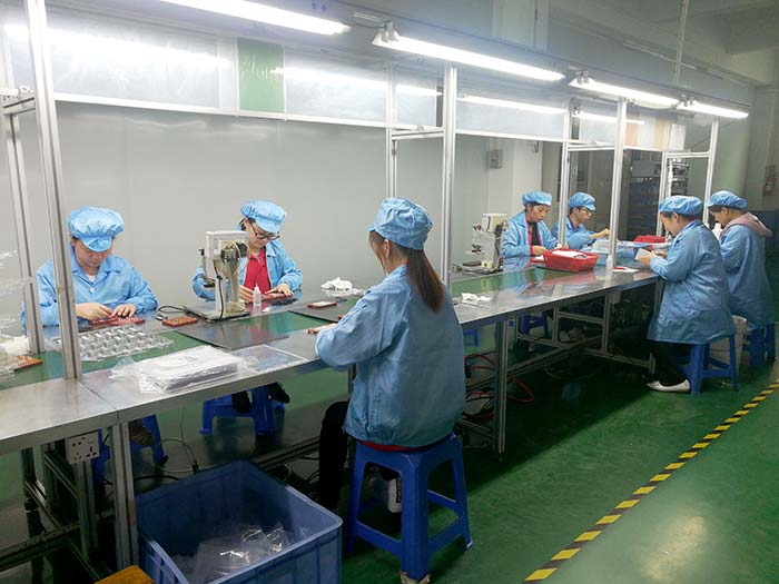 裝配車(chē)間一角