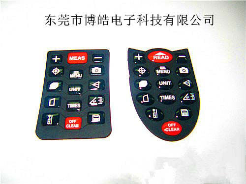 激光測(cè)距儀硅膠按鍵