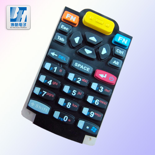 POS機(jī)硅膠按鍵|收款機(jī)硅膠按鍵來圖來樣定制