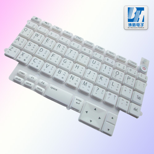 純白學(xué)習(xí)機(jī)P+R按鍵 優(yōu)質(zhì)塑膠和硅膠完美組裝