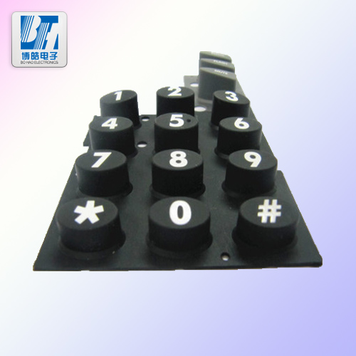 提供收銀臺(tái)收款機(jī)純硅膠按鍵pos機(jī)定制